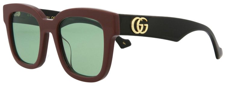 Gucci Square Sunglasses BrownBlackGreen