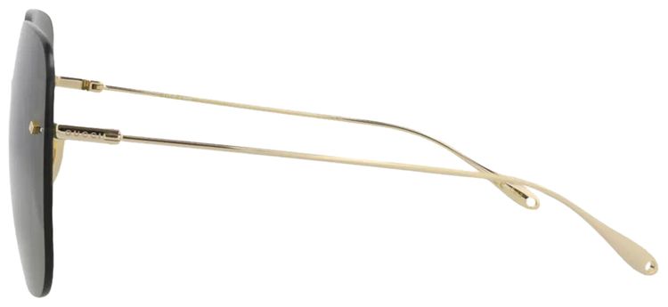 Gucci Square Sunglasses GoldGreen