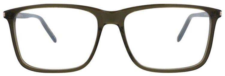Saint Laurent Square Eyeglasses GreenTransparent