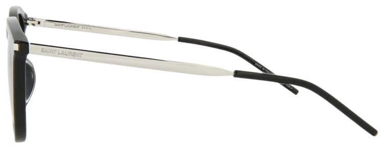 Saint Laurent Round Sunglasses BlackSilver