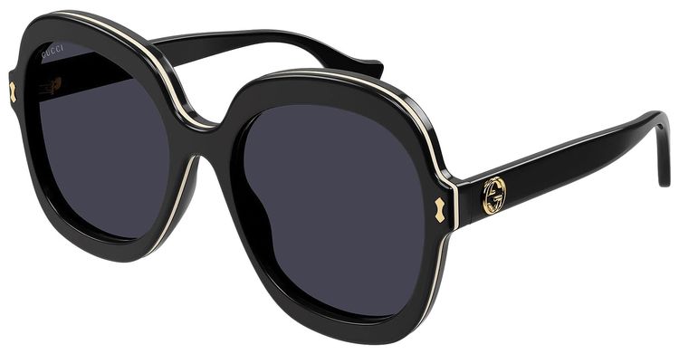 Gucci Oversized Sunglasses BlackGrey