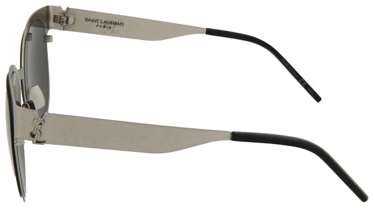 Saint Laurent Round Sunglasses SilverGrey