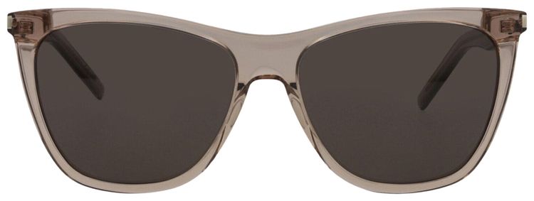 Saint Laurent Square Sunglasses BrownBlack