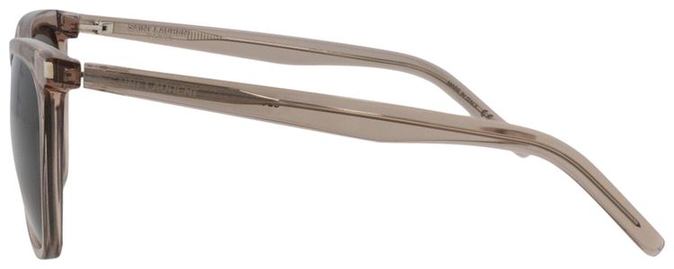 Saint Laurent Square Sunglasses BrownBlack