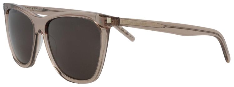 Saint Laurent Square Sunglasses BrownBlack