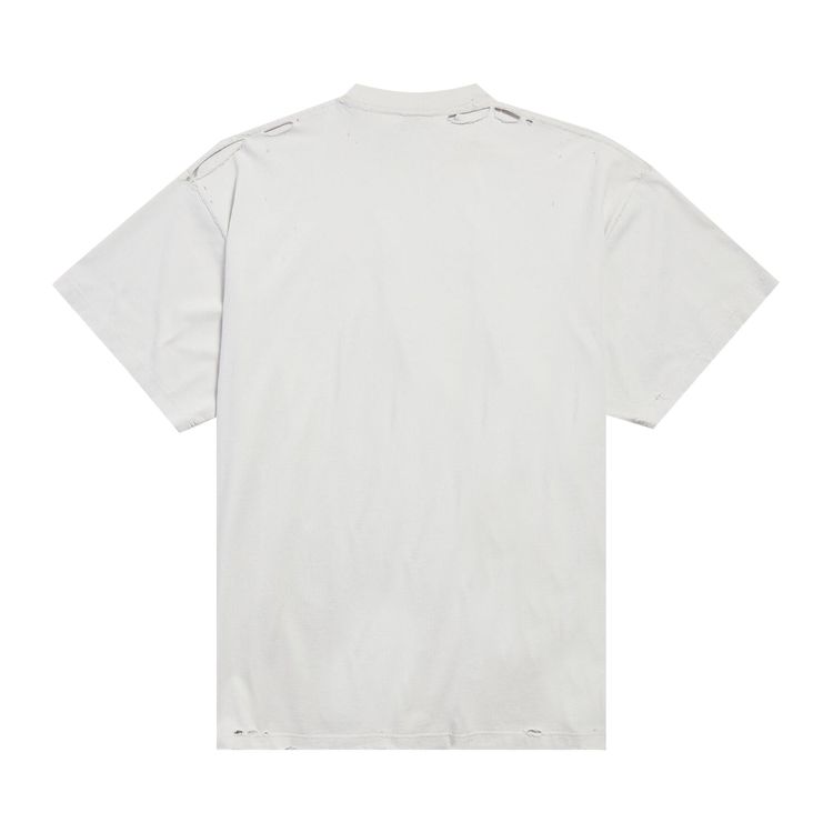 Balenciaga Oversized T Shirt Dirty WhiteBlack