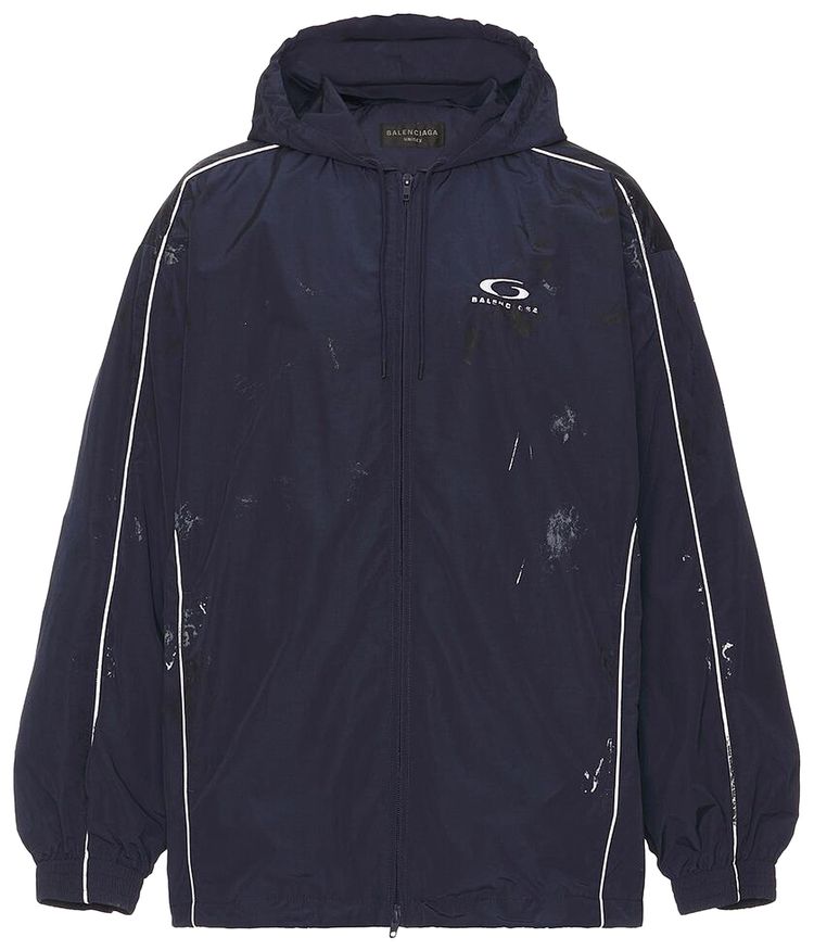 Balenciaga Tracksuit Jacket Marine Blue