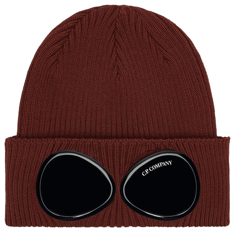CP Company Goggle Beanie Sable