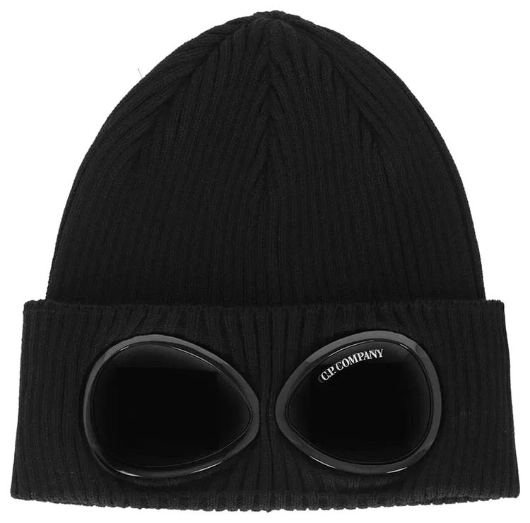 CP Company Goggle Beanie Black