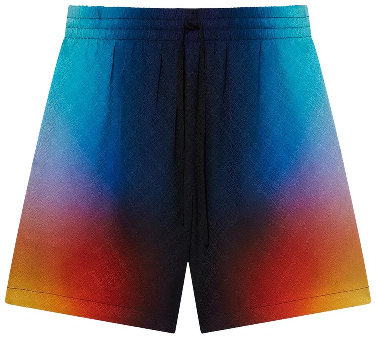 Casablanca Drawstring Shorts Gradient