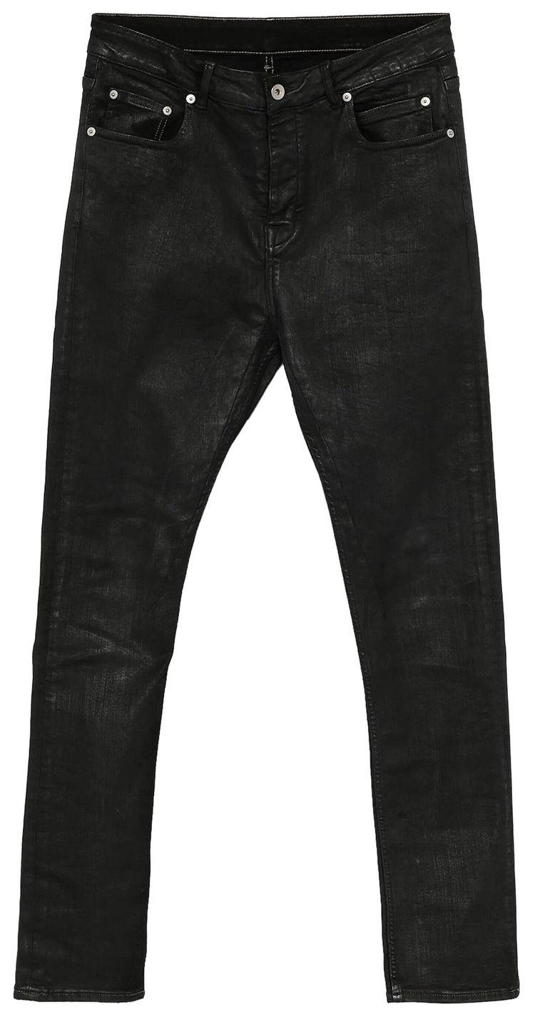 Rick Owens DRKSHDW Detroit Cut Pant BlackWax