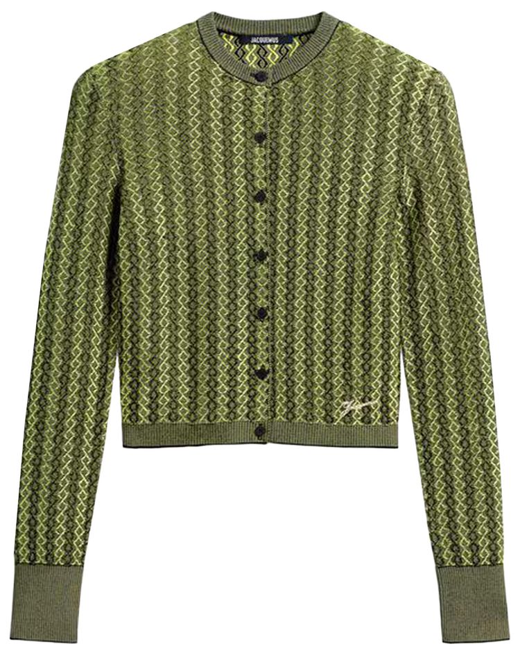 Jacquemus Le Cardigan Marino MulticolorBlack