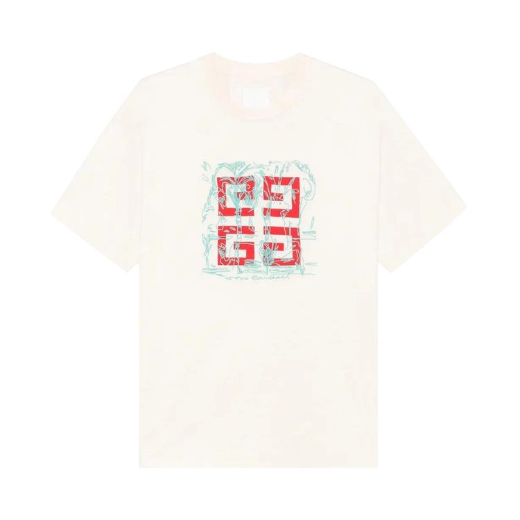 Givenchy Regular Fit T Shirt Ivory