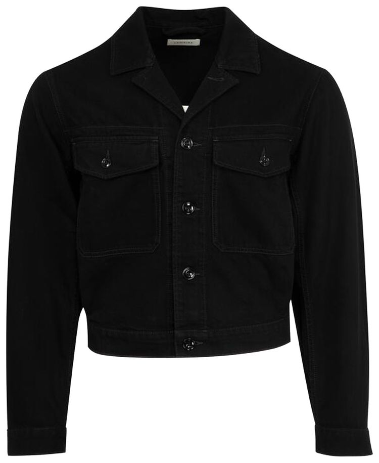 Lemaire Trucker Jacket Black