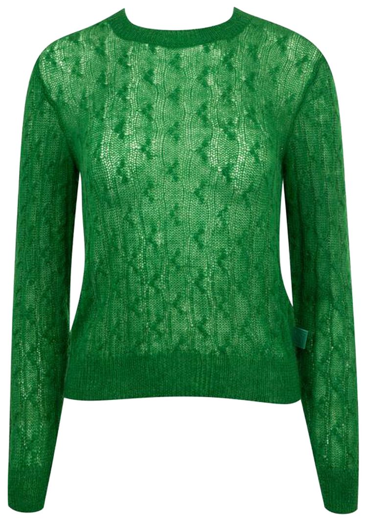 Loewe Knit Sweater Green