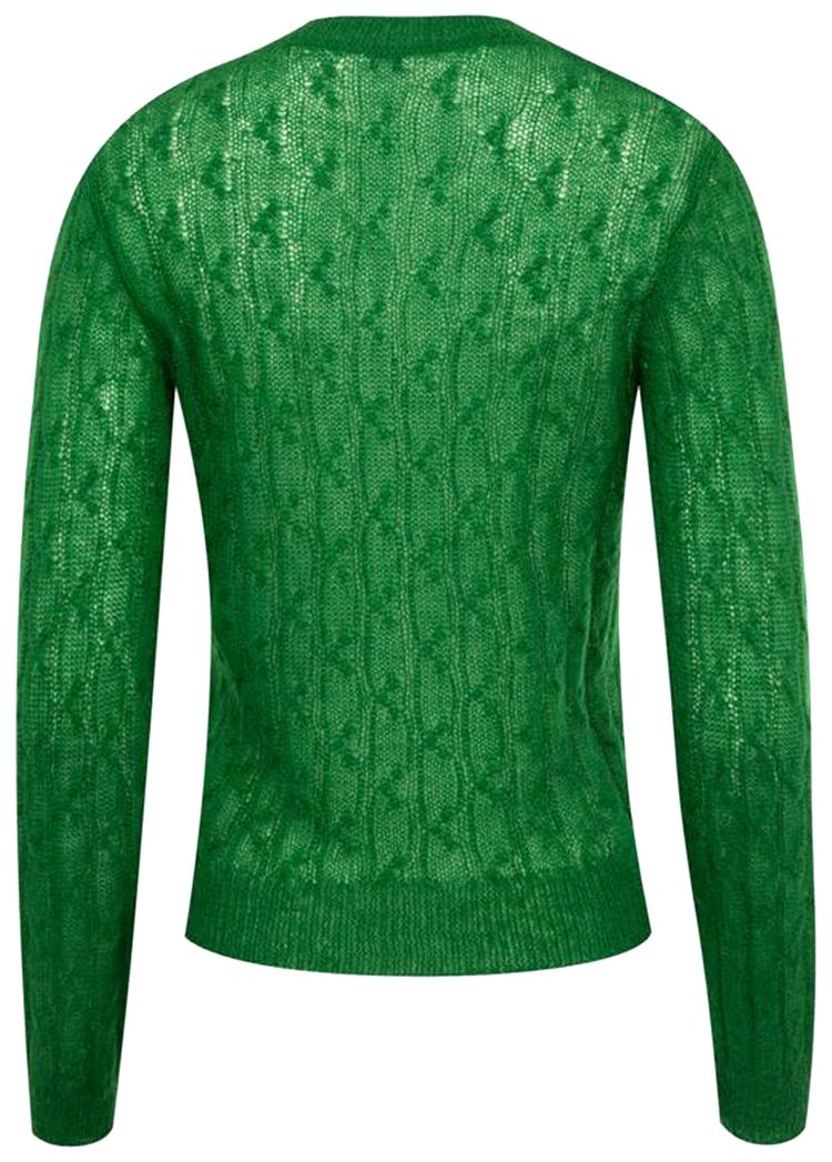 Loewe Knit Sweater Green