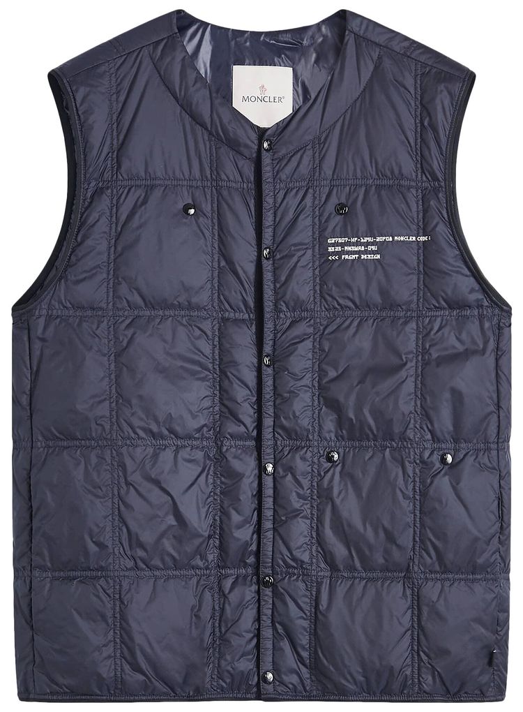 Moncler Genius x Fragment Design Vaile Vest Navy