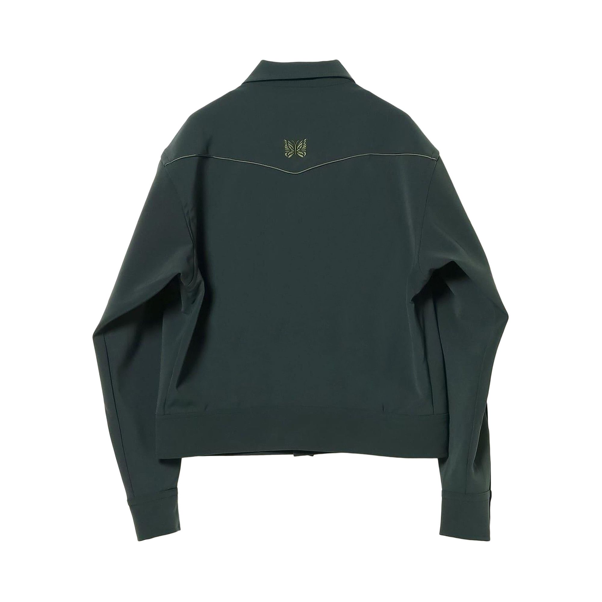 Buy Needles Piping Cowboy Jacket 'Green' - QV217 GREE | GOAT