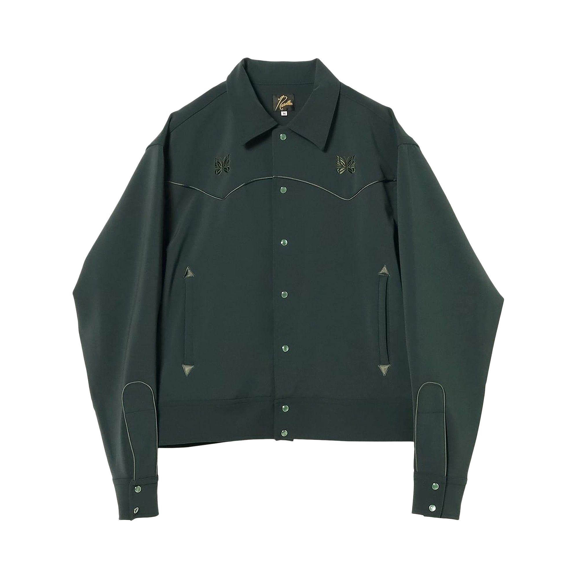 ジャケット・アウター needles piping cowboy jacket 21aw green Buy Needles Piping Cowboy Jacket 'Green' - QV217 GREE | GOAT