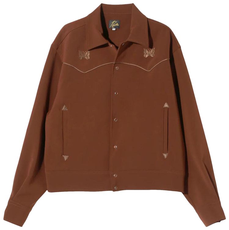 Needles Piping Cowboy Jacket Brown