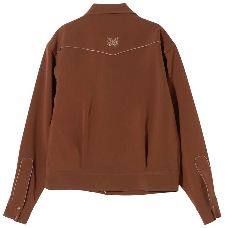 Needles Piping Cowboy Jacket Brown