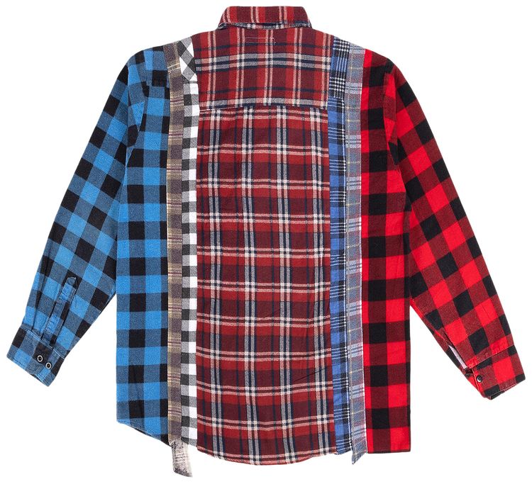 Needles 7 Cut Flannel Shirt Multicolor