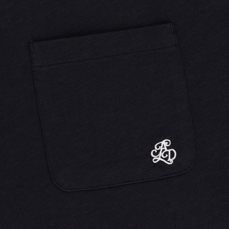 Aime Leon Dore Monogram Pocket Tee Jet Black