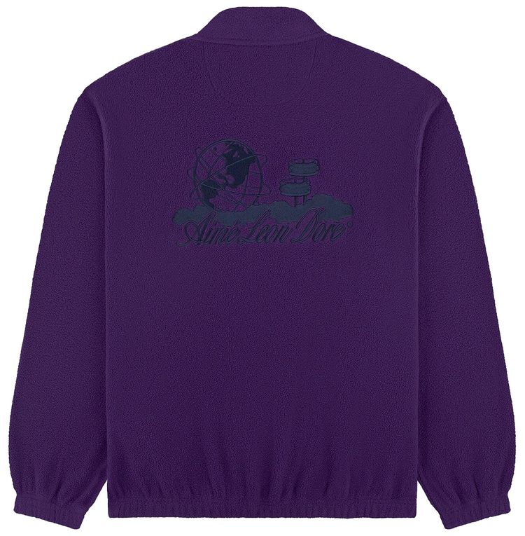 Aime Leon Dore Unisphere Fleece Casual Jacket Sport Purple