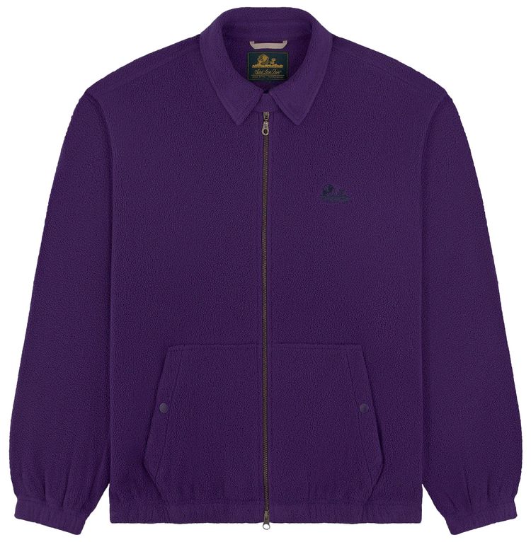 Aime Leon Dore Unisphere Fleece Casual Jacket Sport Purple