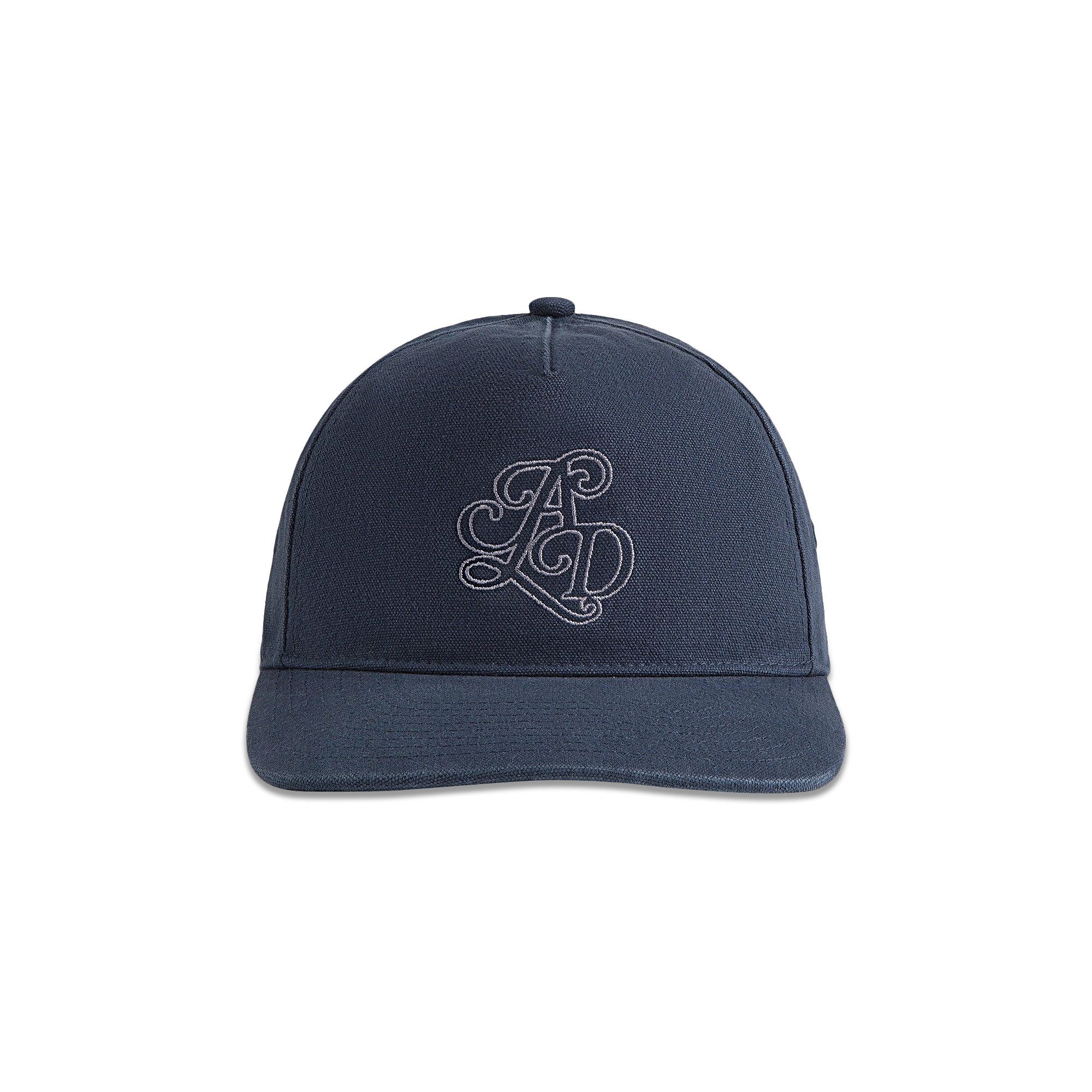 Buy Aimé Leon Dore Monogram Logo Hat 'Washed Navy