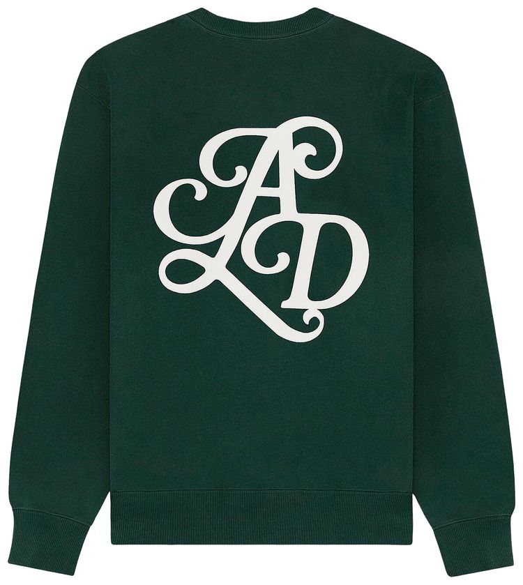 Aime Leon Dore Monogram Crewneck Sweatshirt Pine Grove