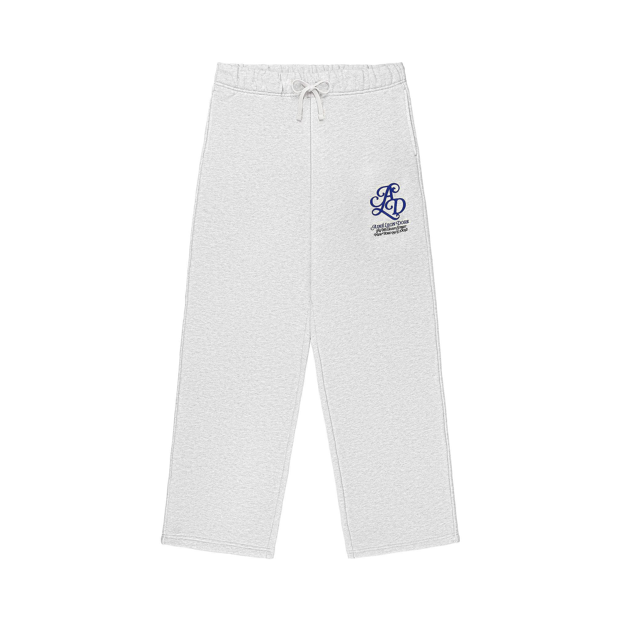 Buy Aimé Leon Dore Monogram Sweatpants 'Silver Mix' - SS25CP001