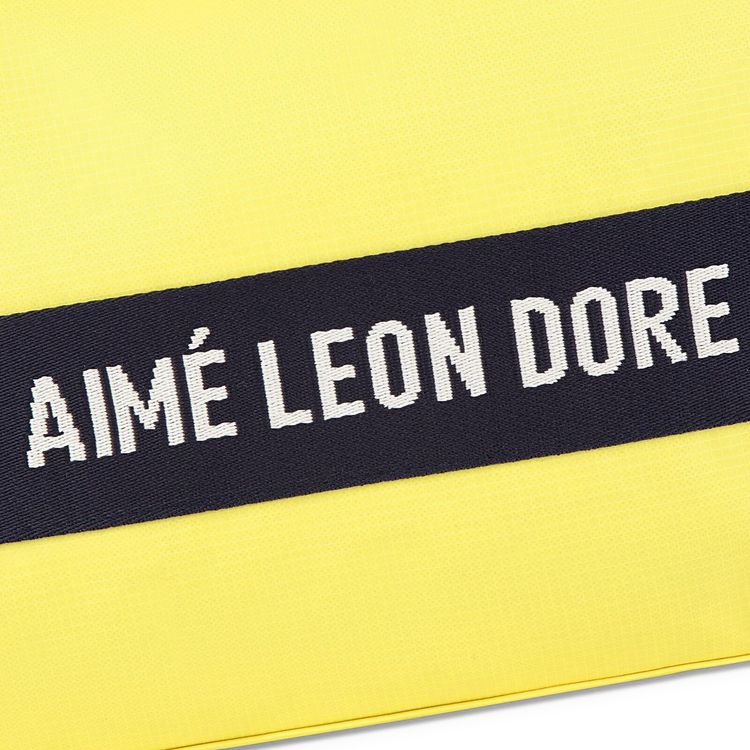 Aime Leon Dore Nylon Duffle Bag Yellow Pear