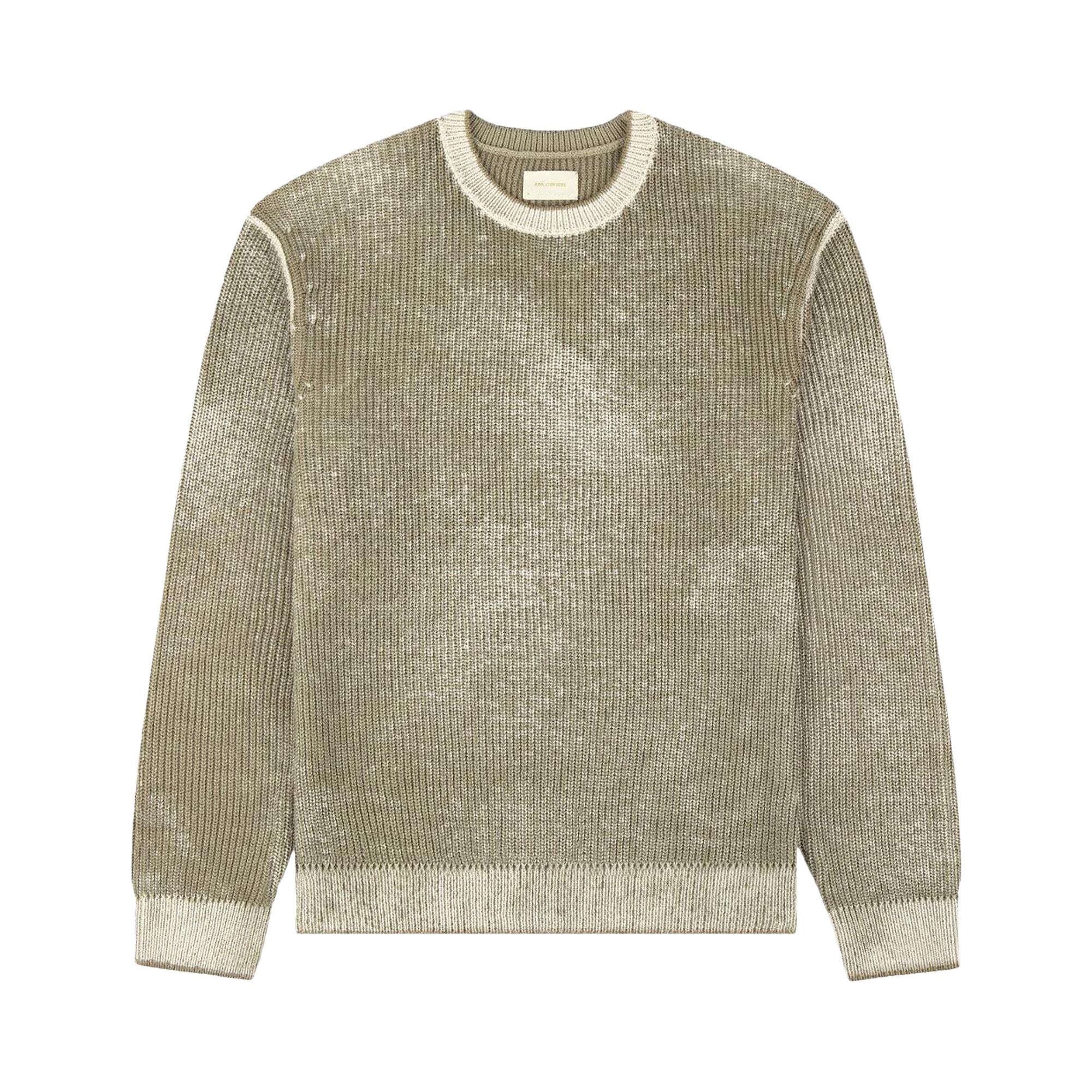Buy Aimé Leon Dore Kalloni Shaker Stitch Sweater 'Laurel Oak