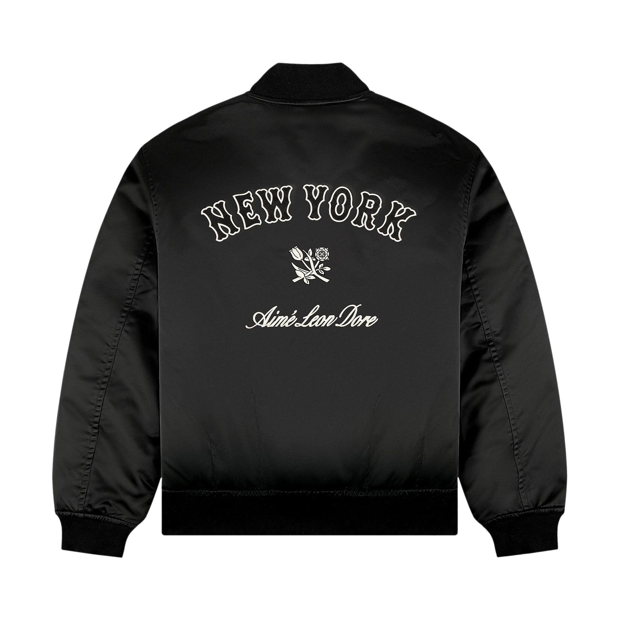 ジャケット・アウター aime leon dore crest varsity jacket New Aime Leon Dore x Golden Bear Crest Logo Wool Varsity