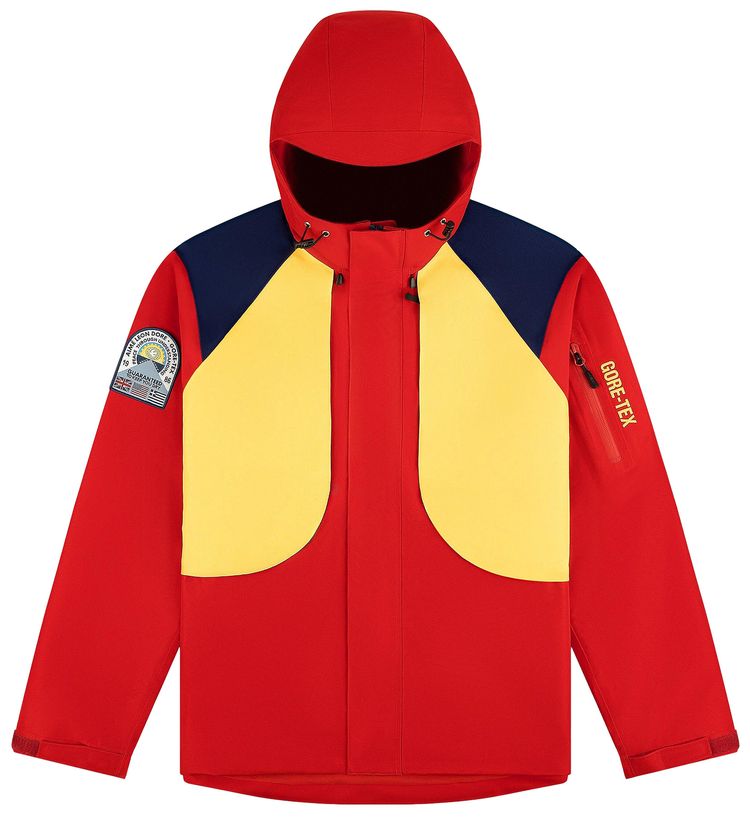 Aime Leon Dore GORE TEX Offshore Shell Jacket Tango Red