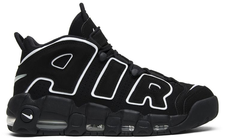 Air More Uptempo Black White 2016
