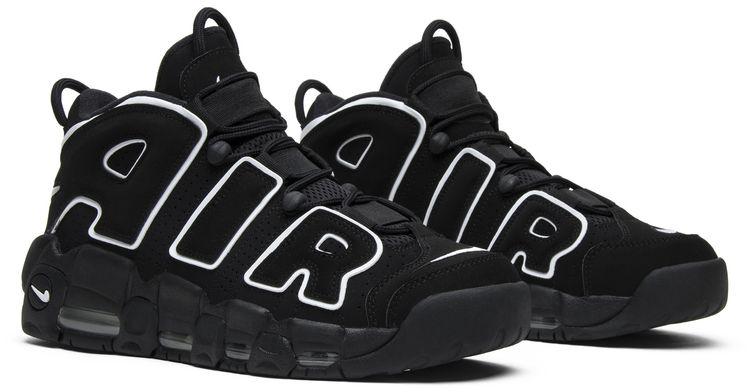 Air More Uptempo Black White 2016