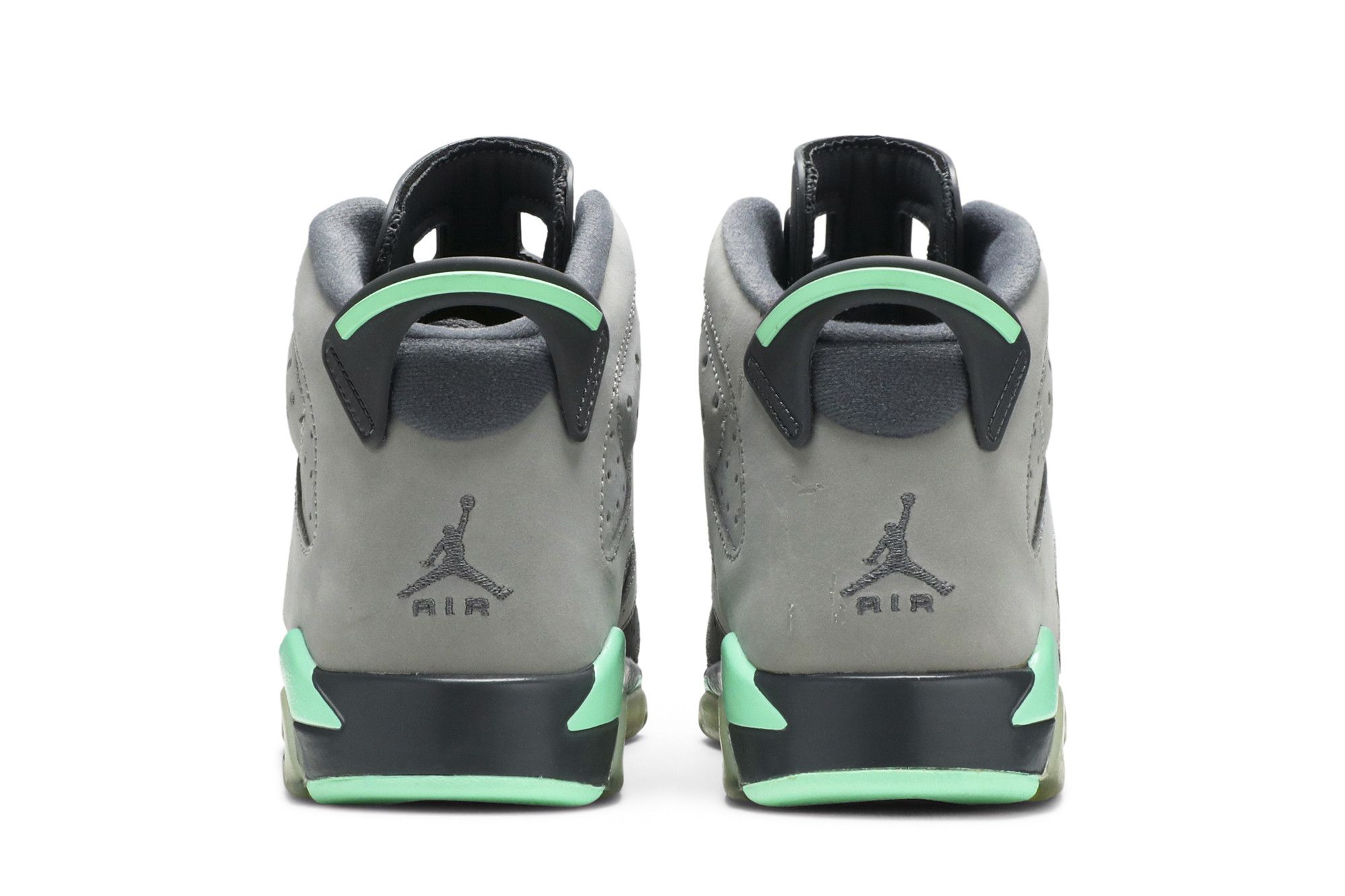 jordan green glow 6s