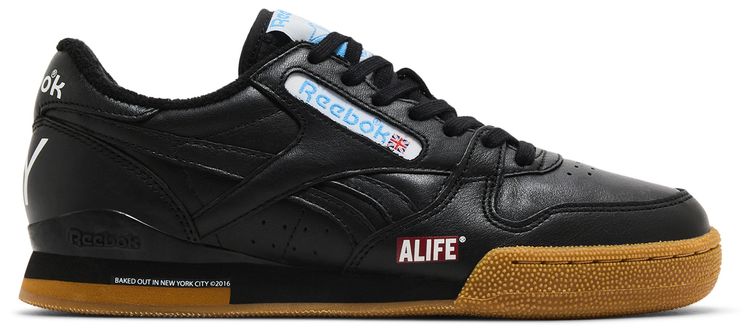 Alife x Reebok Phase 1 Pro Black Gum