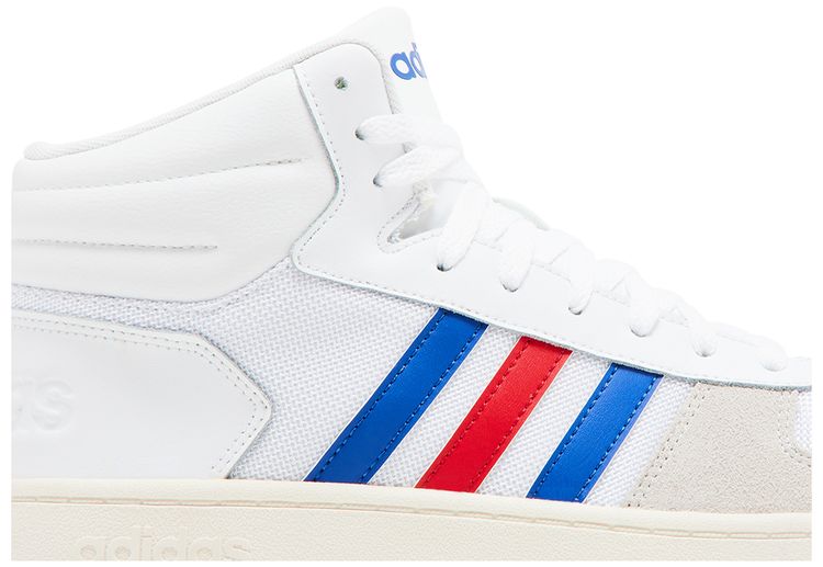 Adidas Hoops 20 Mid White Royal Scarlet