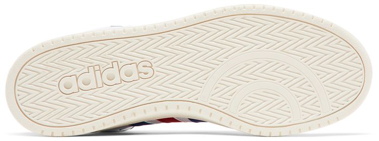 Adidas Hoops 20 Mid White Royal Scarlet