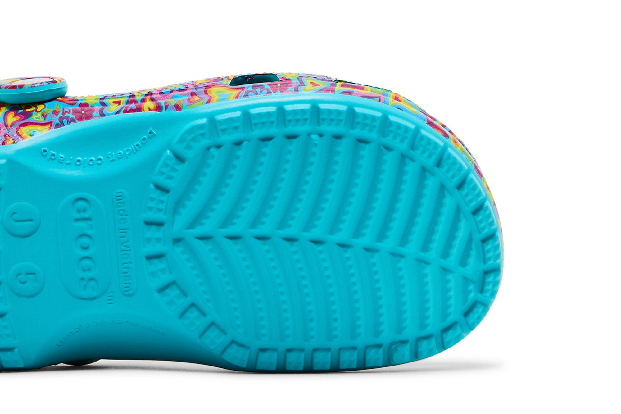 Buy Lisa Frank x Crocs Classic Clog Kids 'Digital Aqua Multi