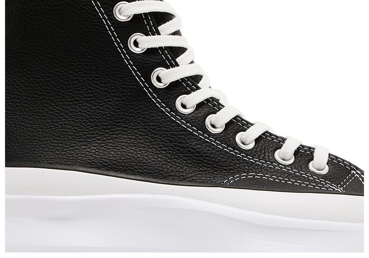Run Star Hike High Black White