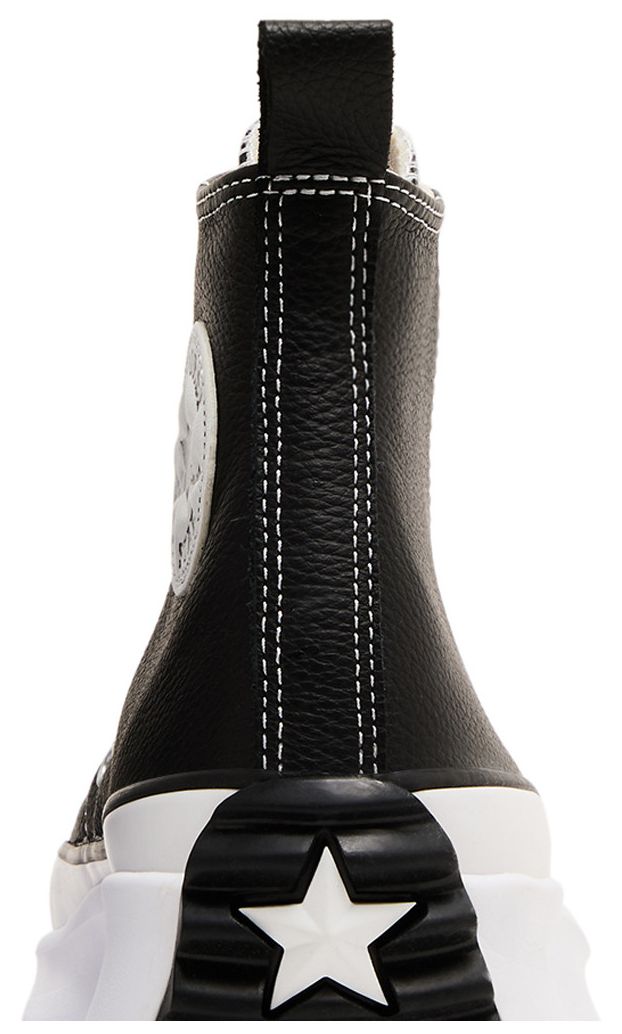 Run Star Hike High Black White
