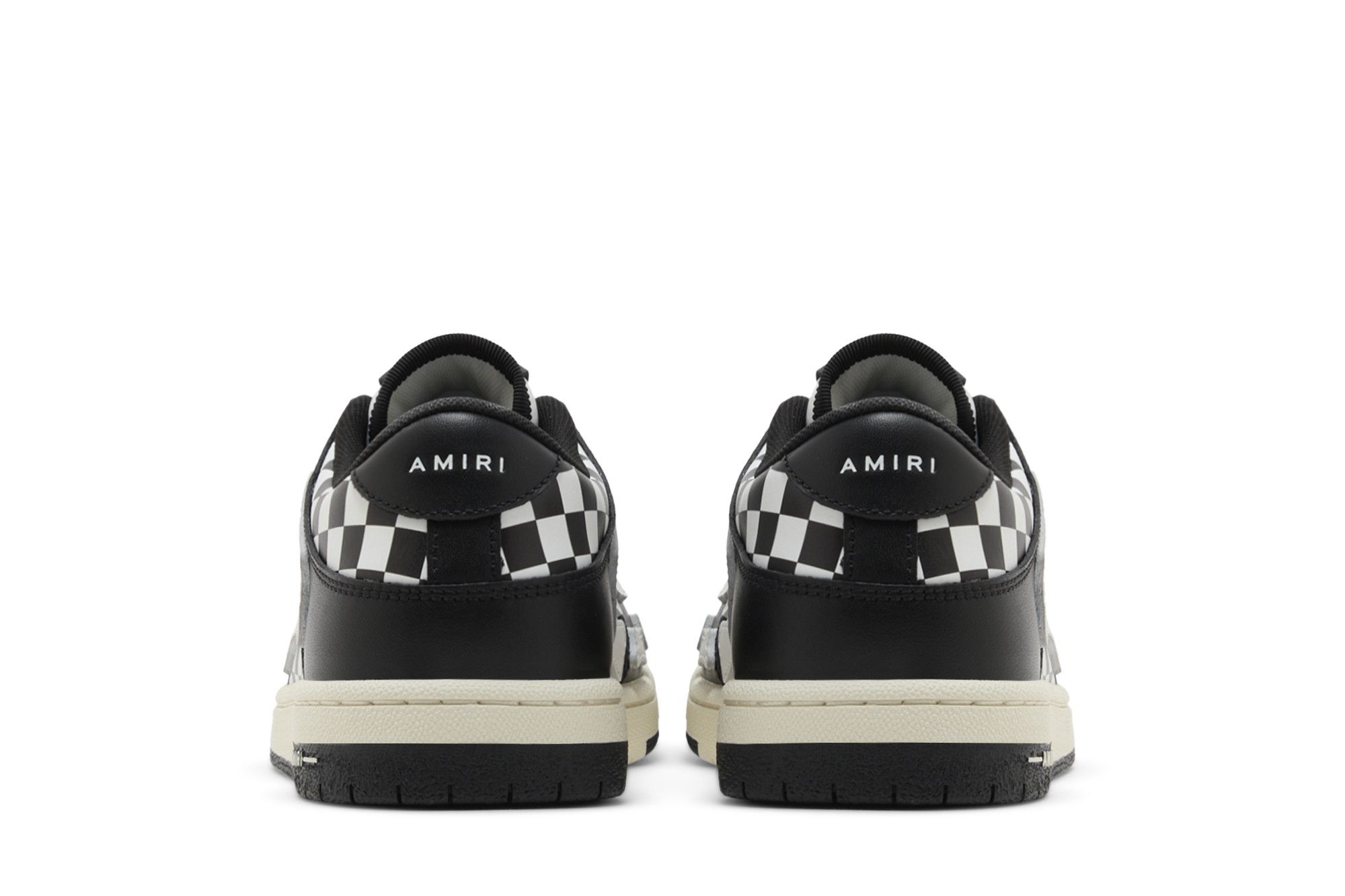 Buy Amiri Wmns Skel Top Low 'Checkered - Black White' - AWFOSR1021