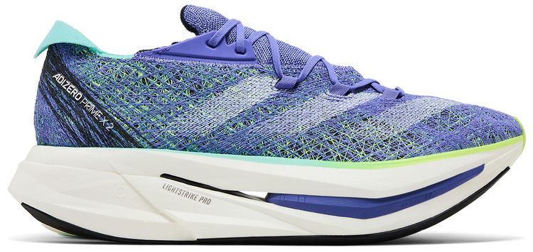 Adidas Adizero Prime X 20 Strung Cobalt Blue Lucid Lemon
