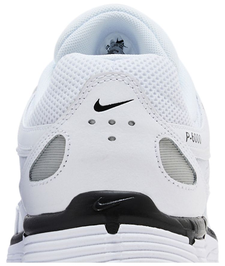 P 6000 White Metallic Silver Black