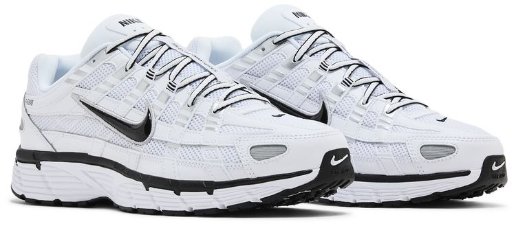 P 6000 White Metallic Silver Black