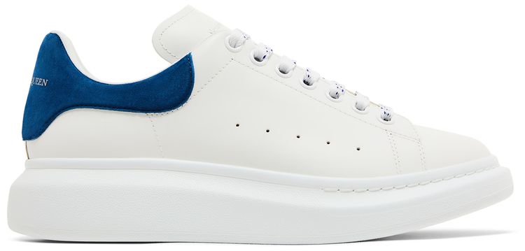 Alexander McQueen Oversized Sneaker White Paris Blue 2024